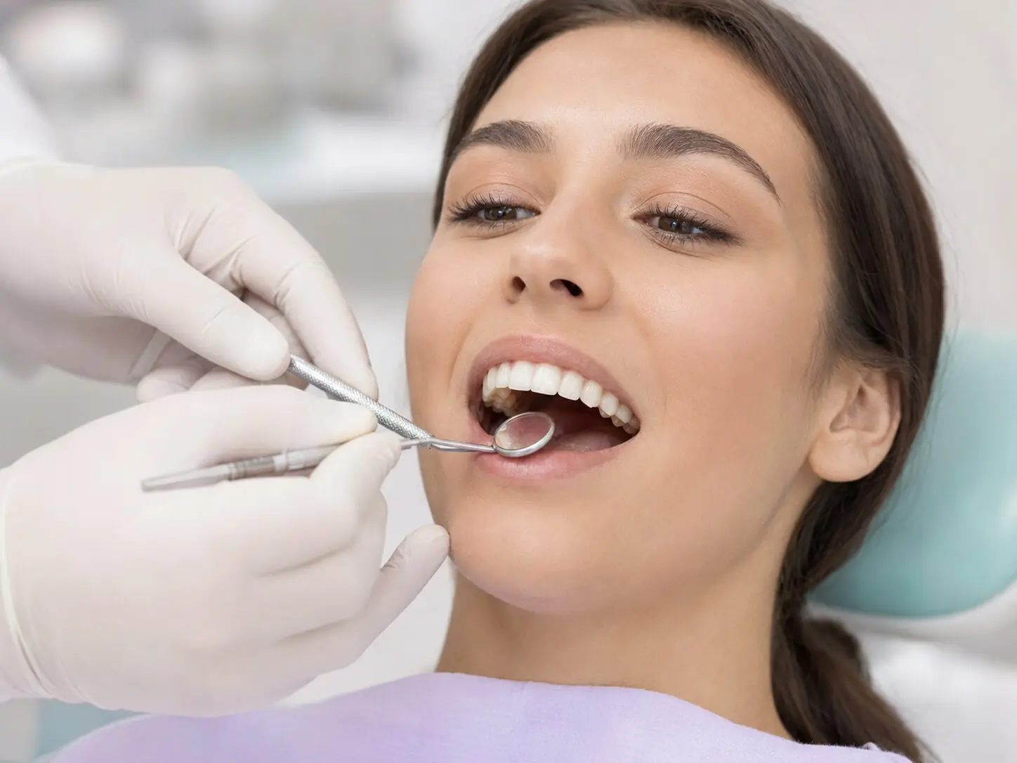 Consulta preventiva com exame odontológico